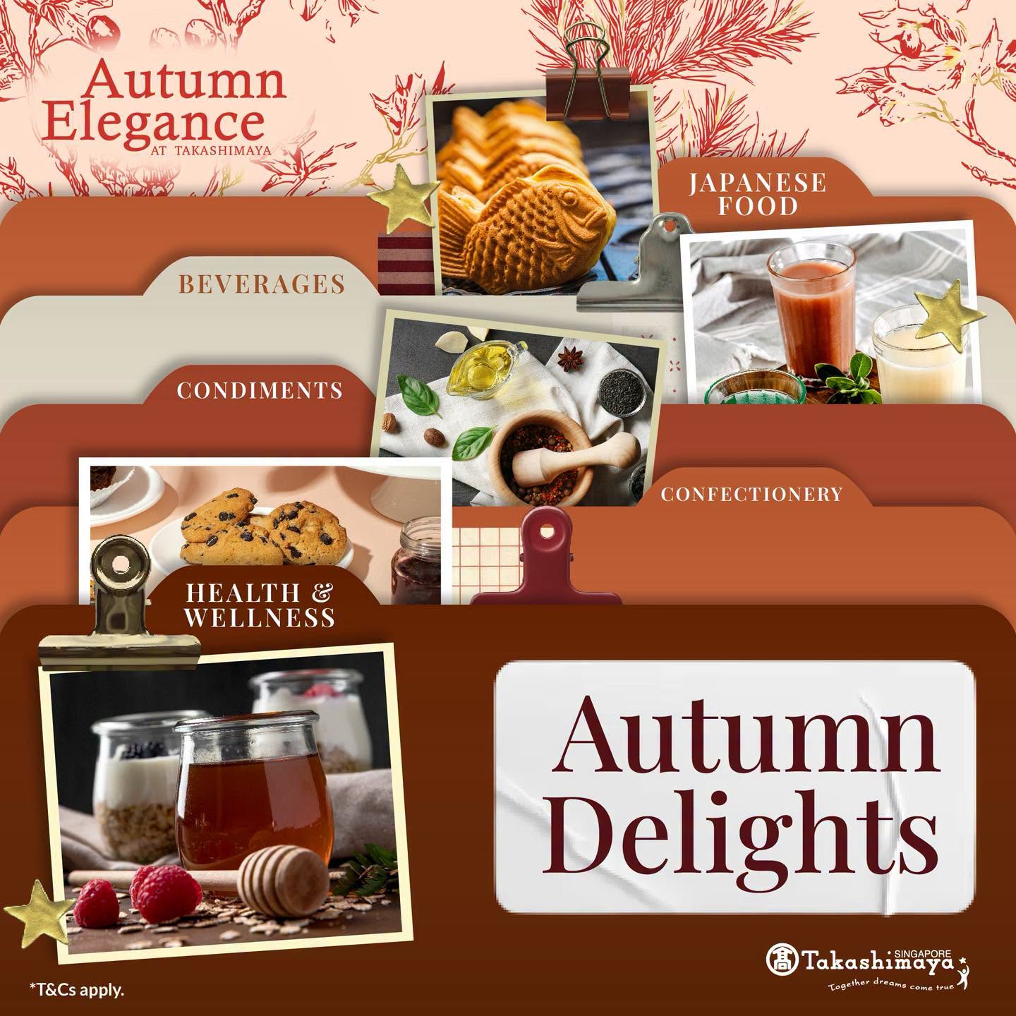 Takashimaya Autumn Elegance seasonal food and beverage showcase
