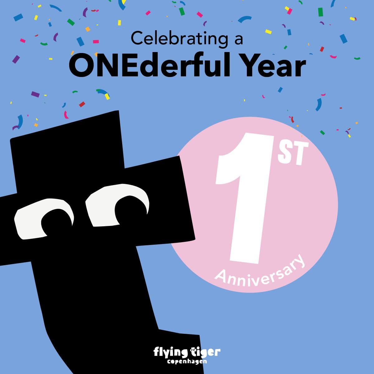 Flying Tiger Copenhagen 1st Anniversary at Wisma Atria: 20% Off and Free Ice