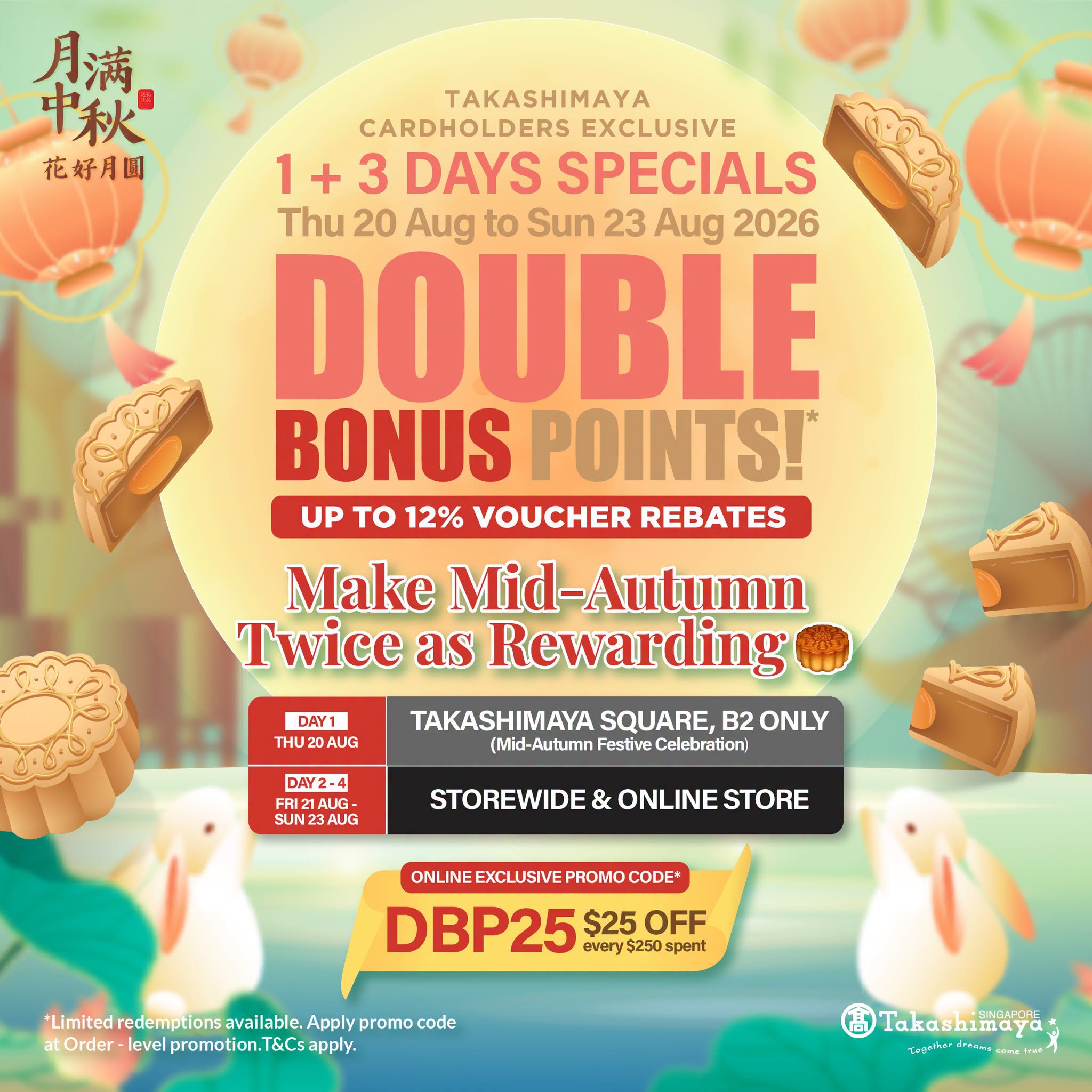 Takashimaya Mid-Autumn Festive Celebration 2026