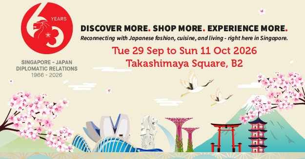 Discover More Shop More Experience More event at Takashimaya Square B2