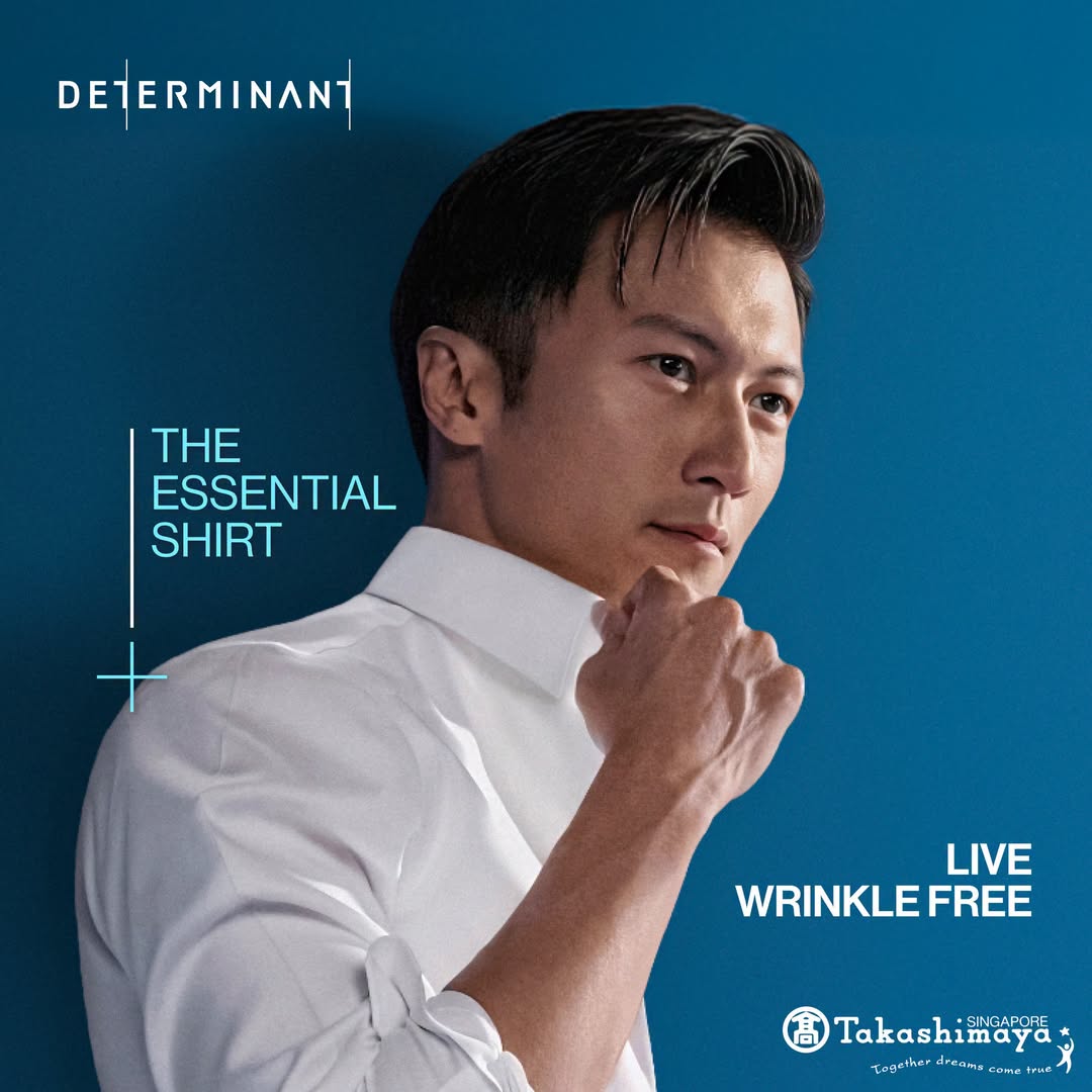 Determinant The Essential Shirt at Takashimaya Singapore