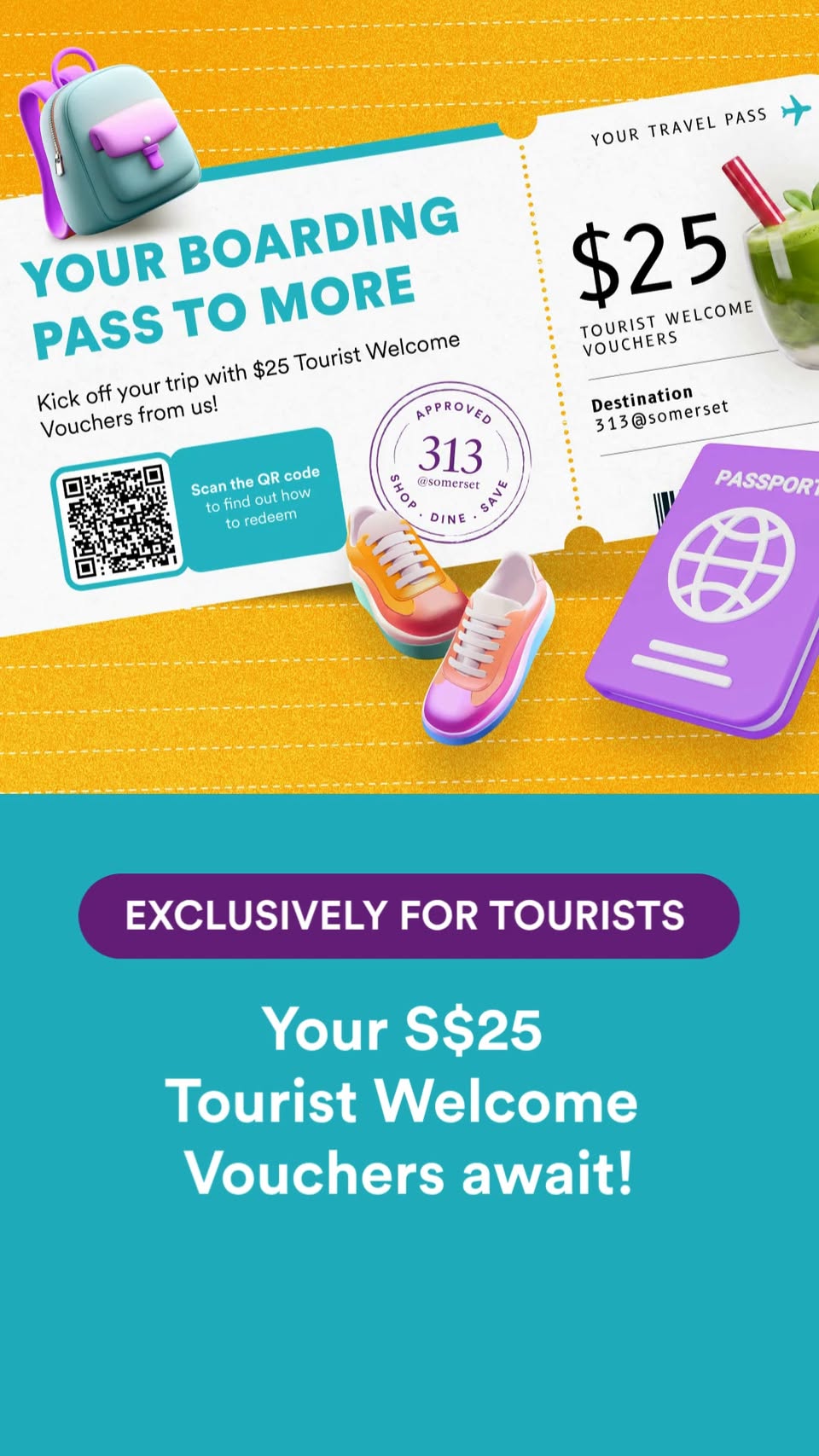 313@somerset Tourist Welcome Vouchers promotion
