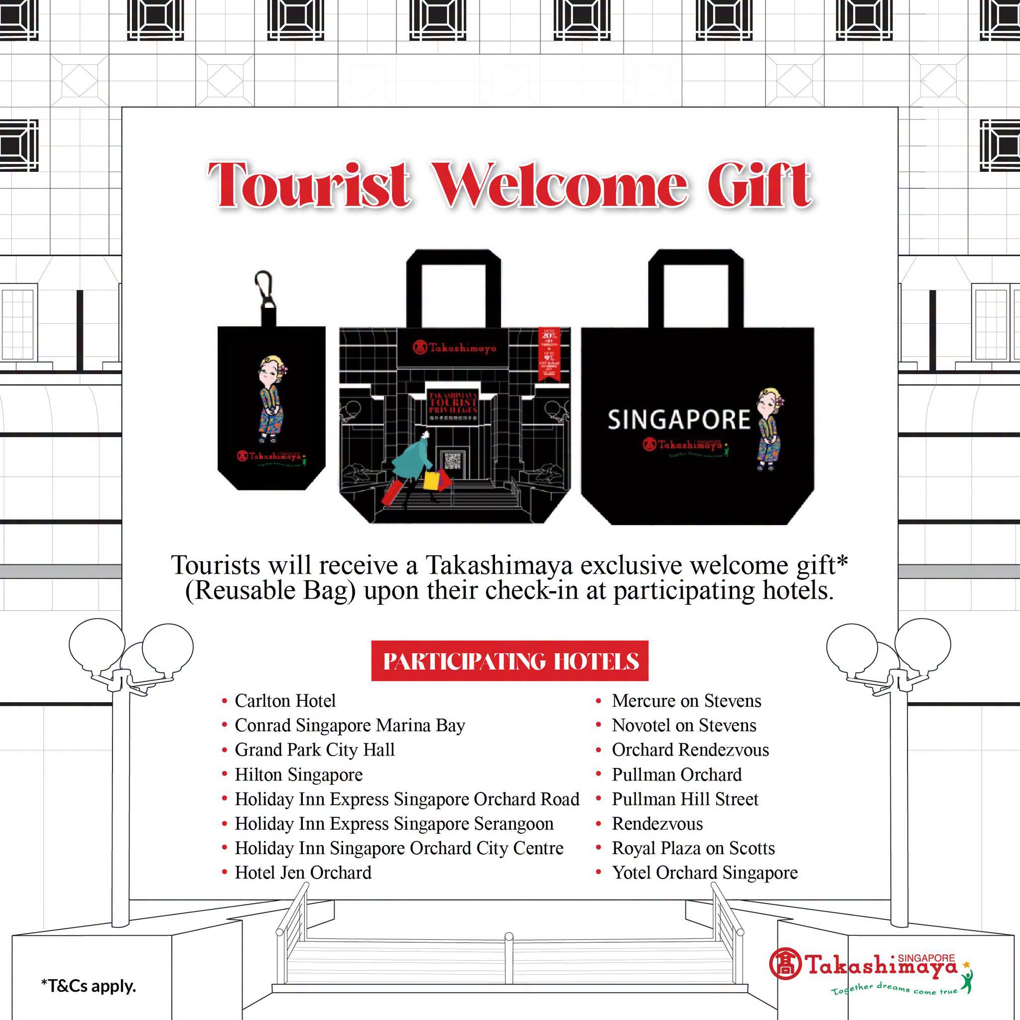 Takashimaya Tourist Welcome Gift reusable bag