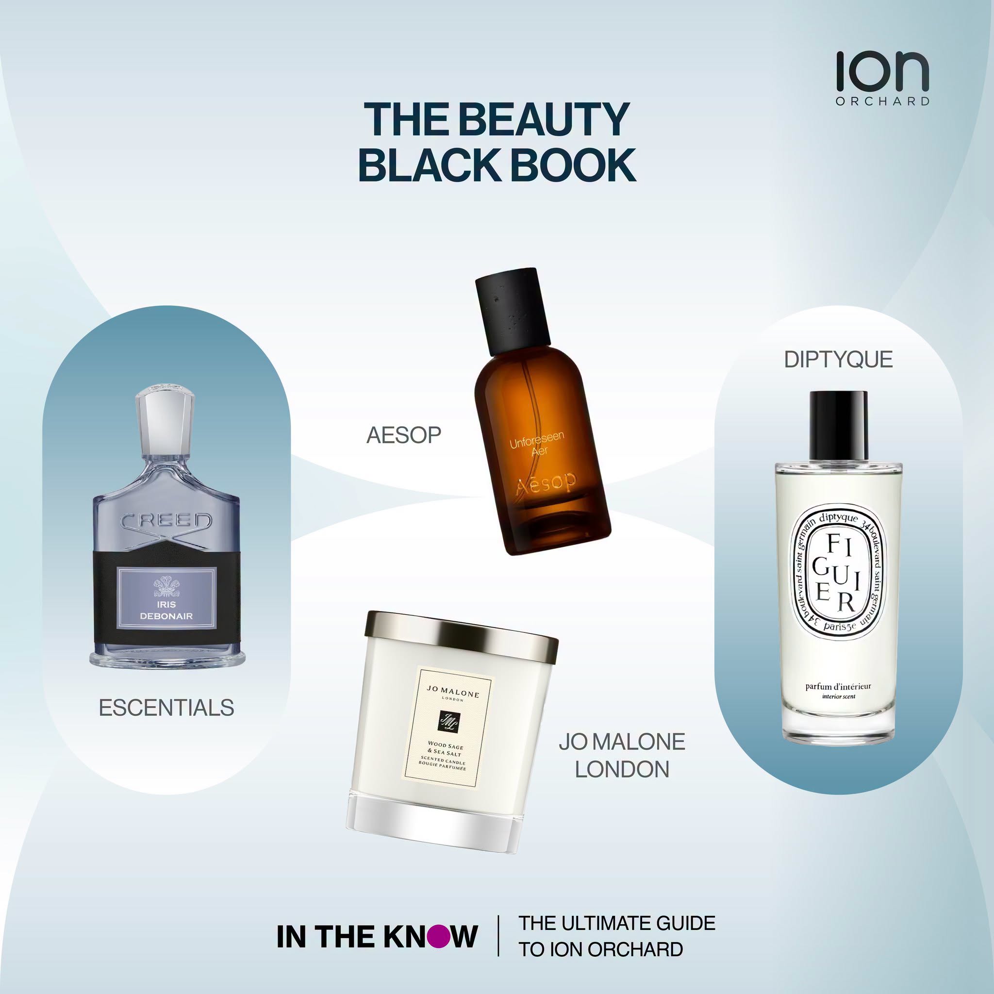 Beauty brands at ION Orchard