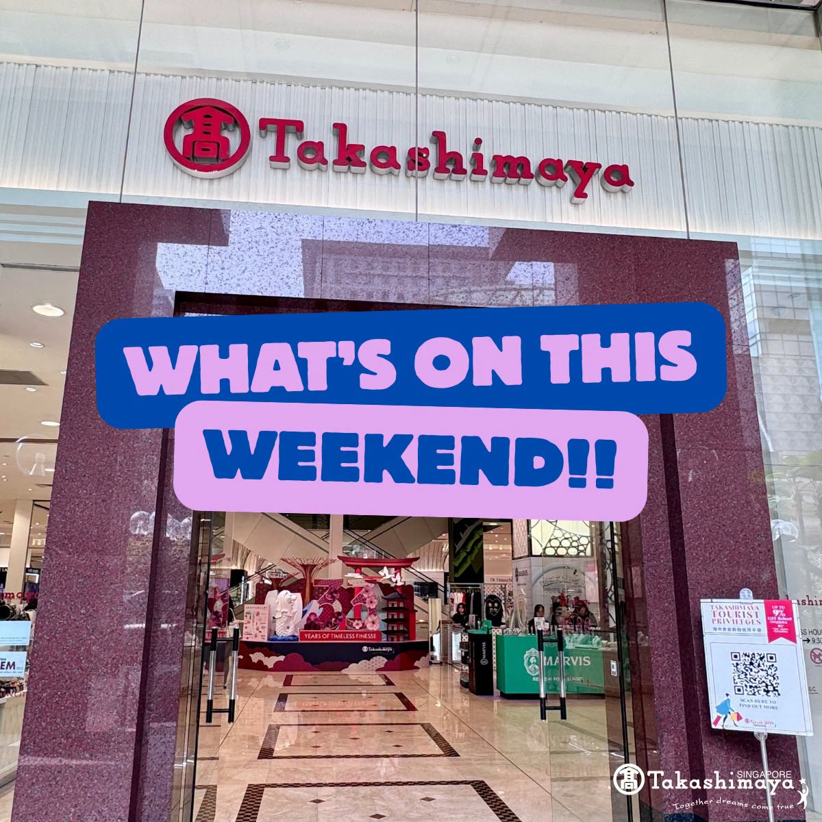 Takashimaya Weekend: SJ60 Meet & Greet, Japan Food Matsuri, 70% Off