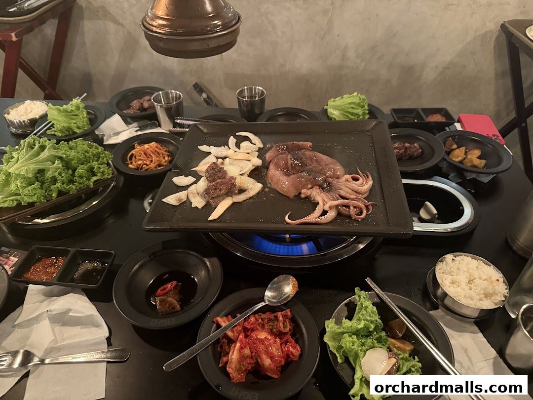 8 Korean BBQ  Korean Bbq Orchard  Shaw Centre