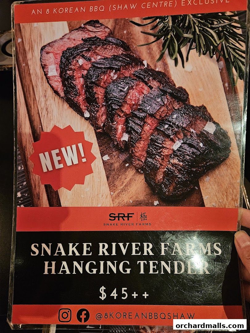 8 Korean BBQ  Korean Bbq Orchard  Shaw Centre