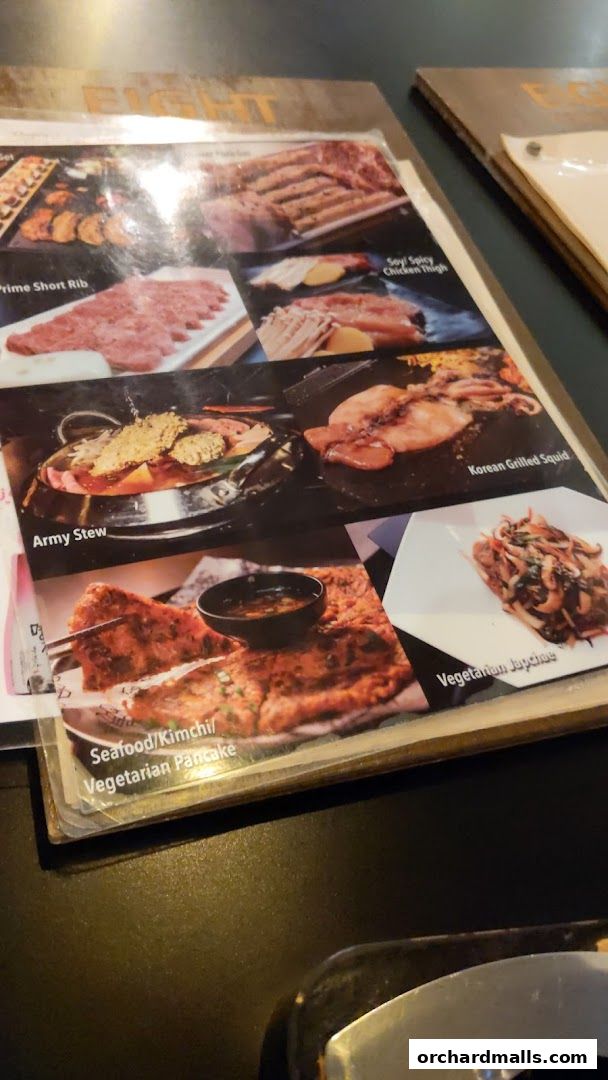 8 Korean BBQ  Korean Bbq Orchard  Shaw Centre