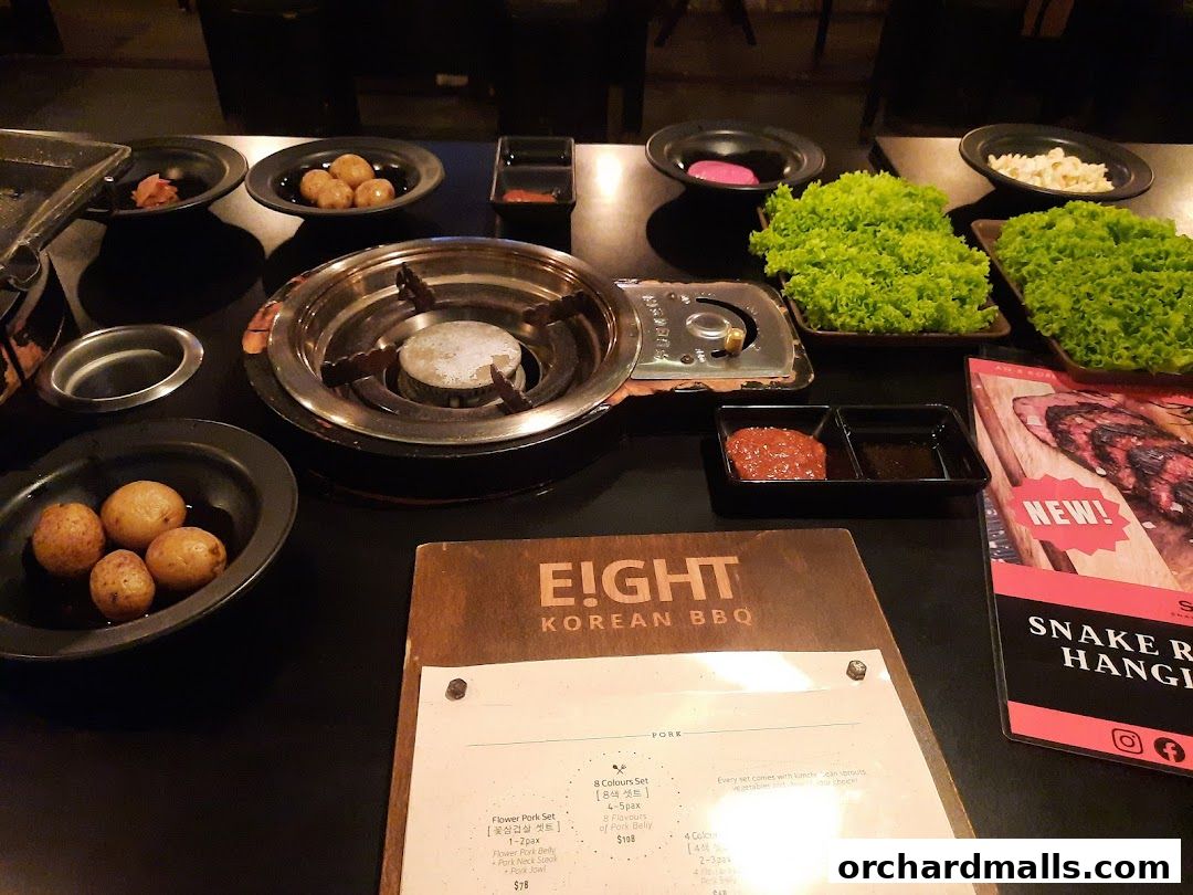 8 Korean BBQ  Korean Bbq Orchard  Shaw Centre