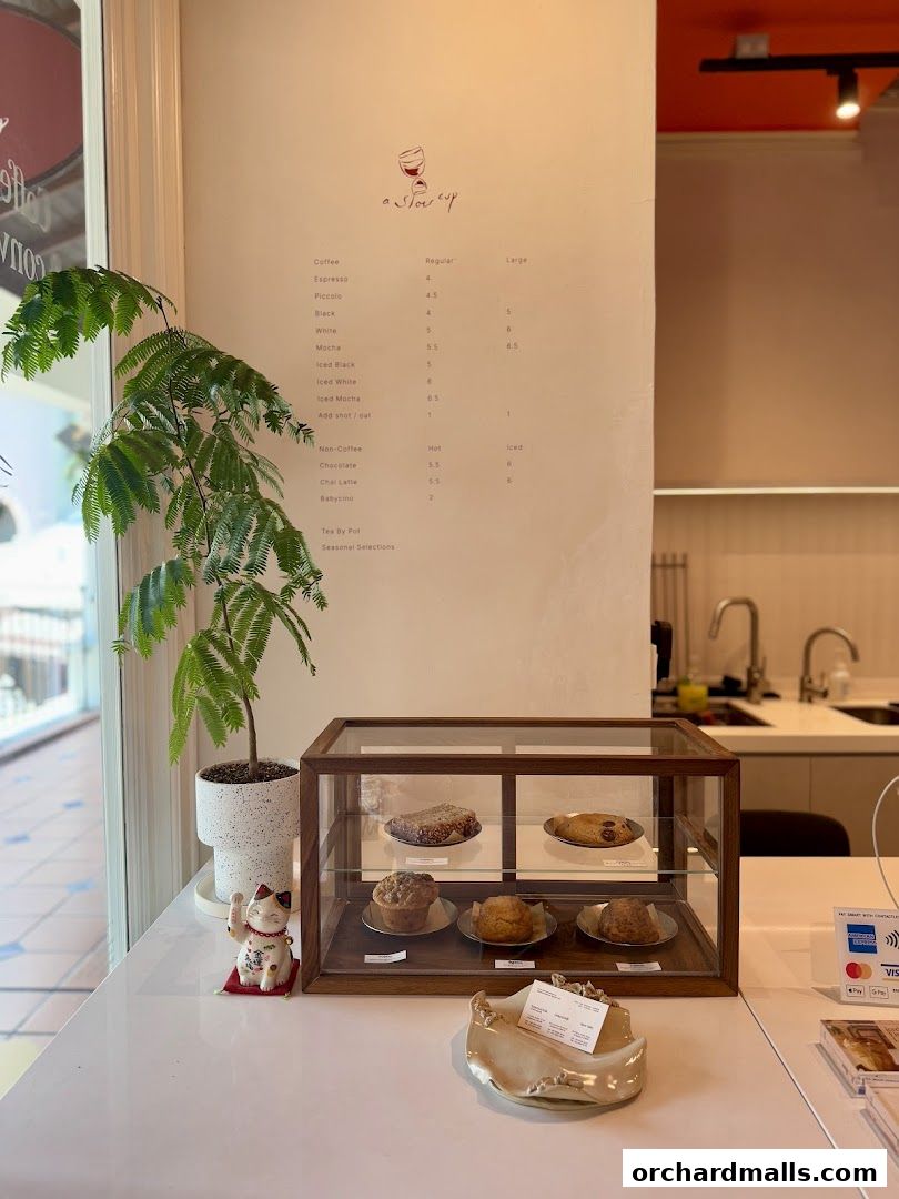 Menu page for a slow cup  The Cathay