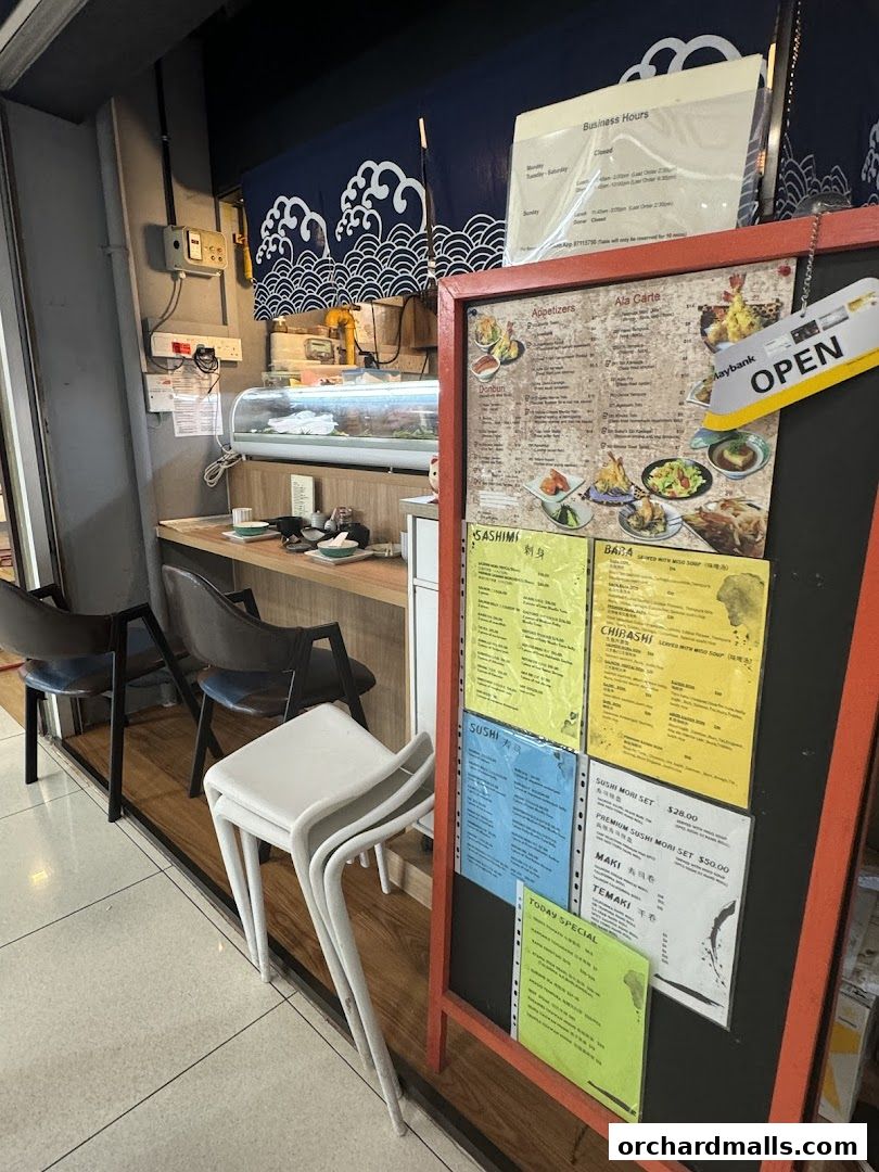 Menu page for Age Ya