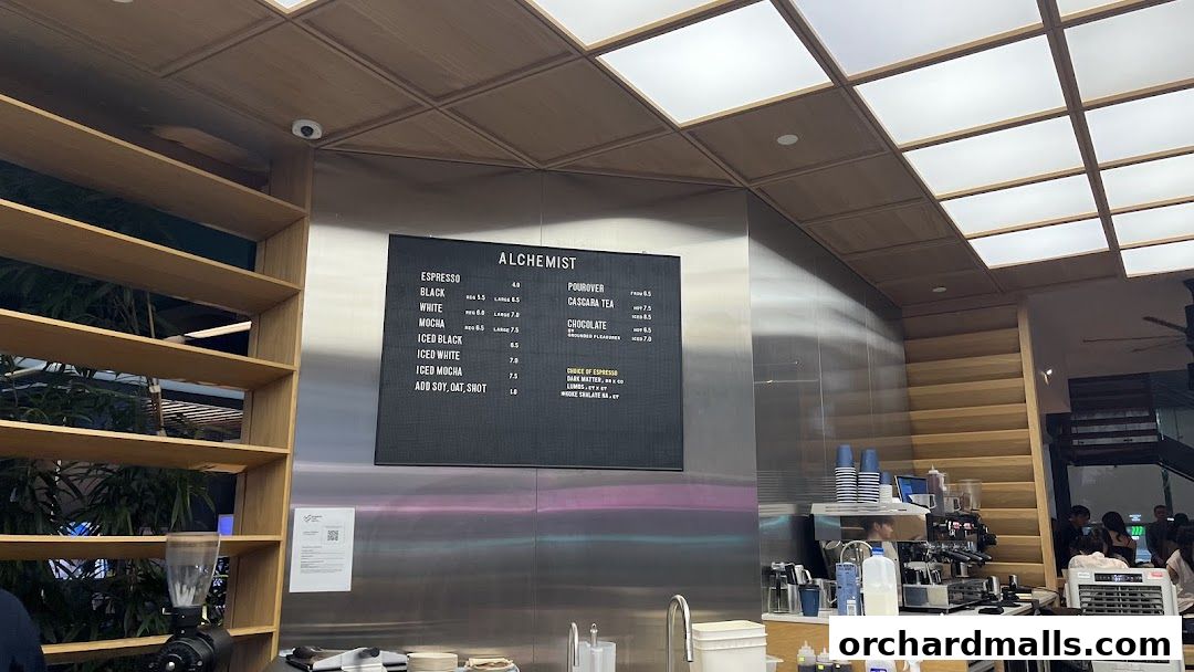 Menu page for Alchemist The Heeren