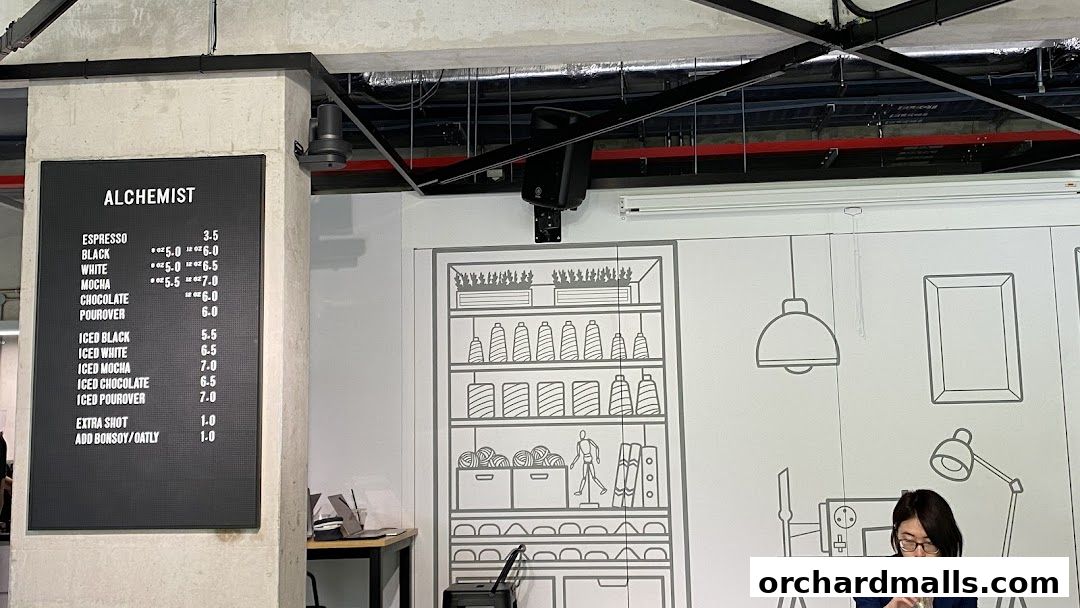 Menu page for Alchemist The Heeren