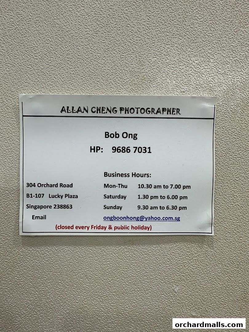 Allan Cheng Photographer