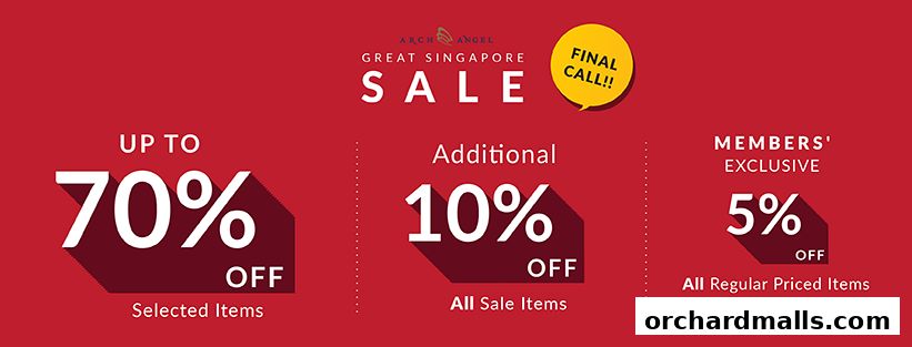 Arch Angel Shoes Great Singapore Sale with up to 70% off and member exclusives.