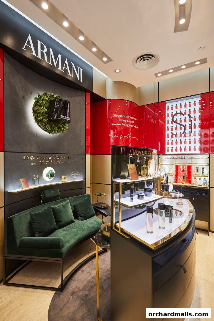 Armani beauty Isetan Scotts