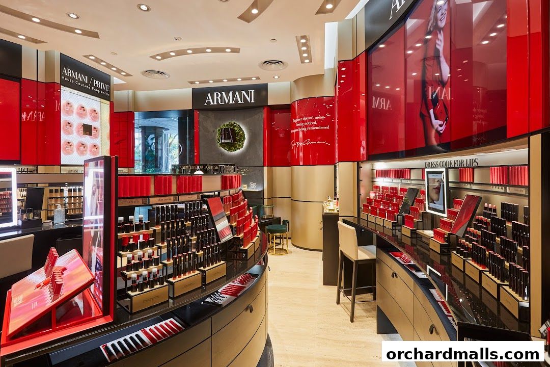 Armani beauty Isetan Scotts