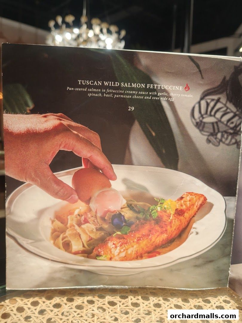 Menu page for Arteastiq  Mandarin Gallery