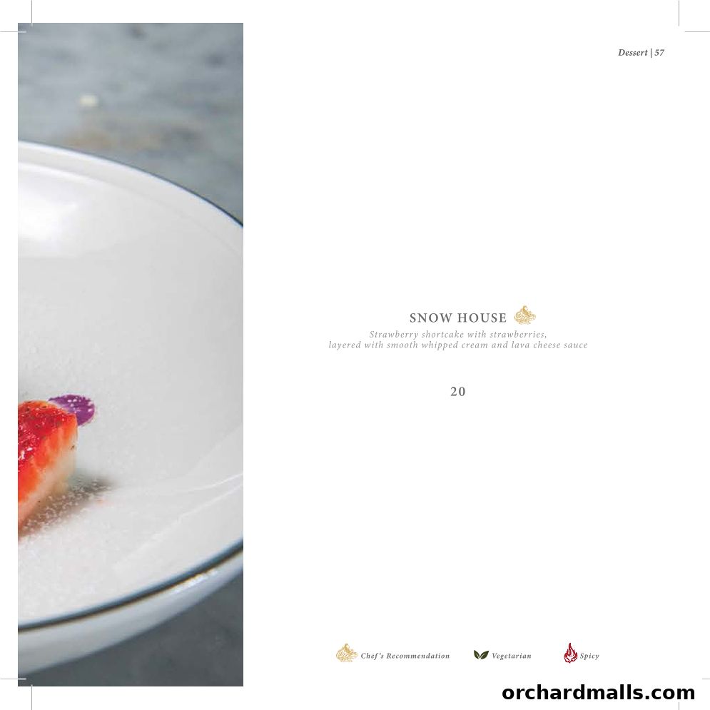 Menu page for Arteastiq  Mandarin Gallery