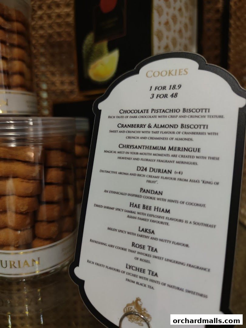 Menu page for Arteastiq  Mandarin Gallery