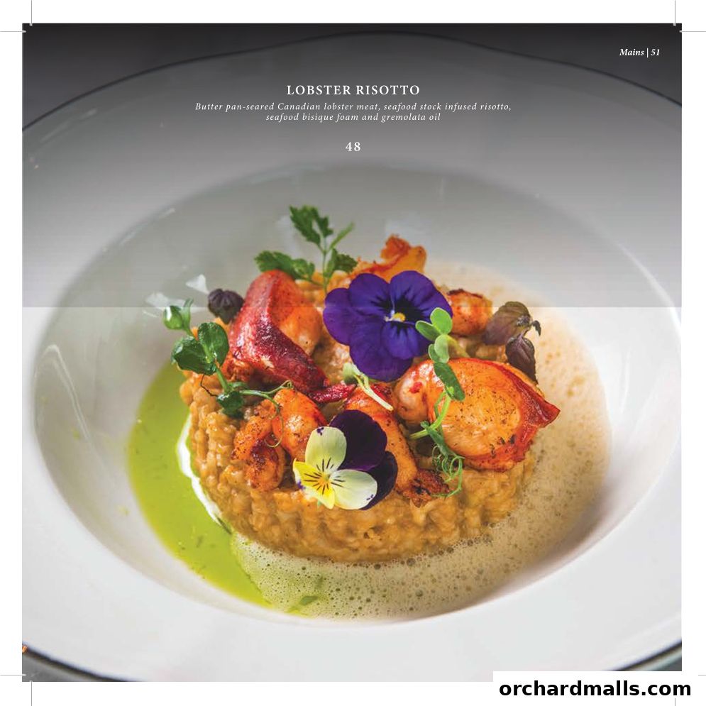 Menu page for Arteastiq  Mandarin Gallery