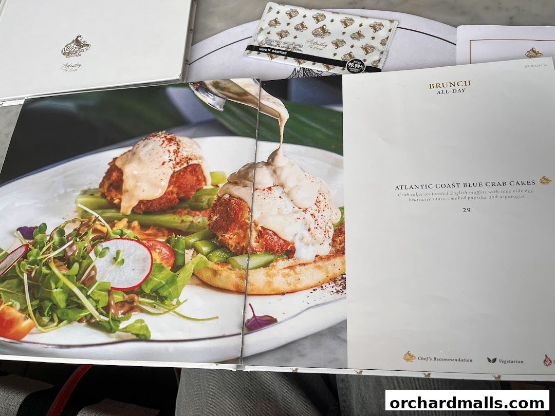 Menu page for Arteastiq  Mandarin Gallery