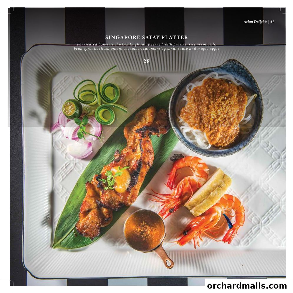 Menu page for Arteastiq  Mandarin Gallery