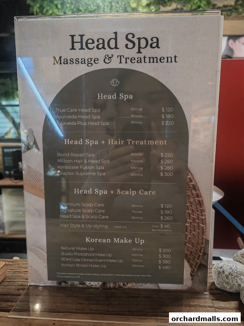 Menu page for Arteastiq  Mandarin Gallery