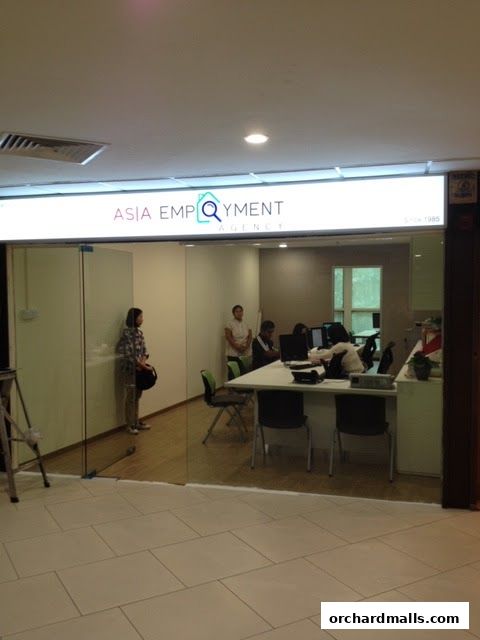 Asia Employment Agency at Orchard Road