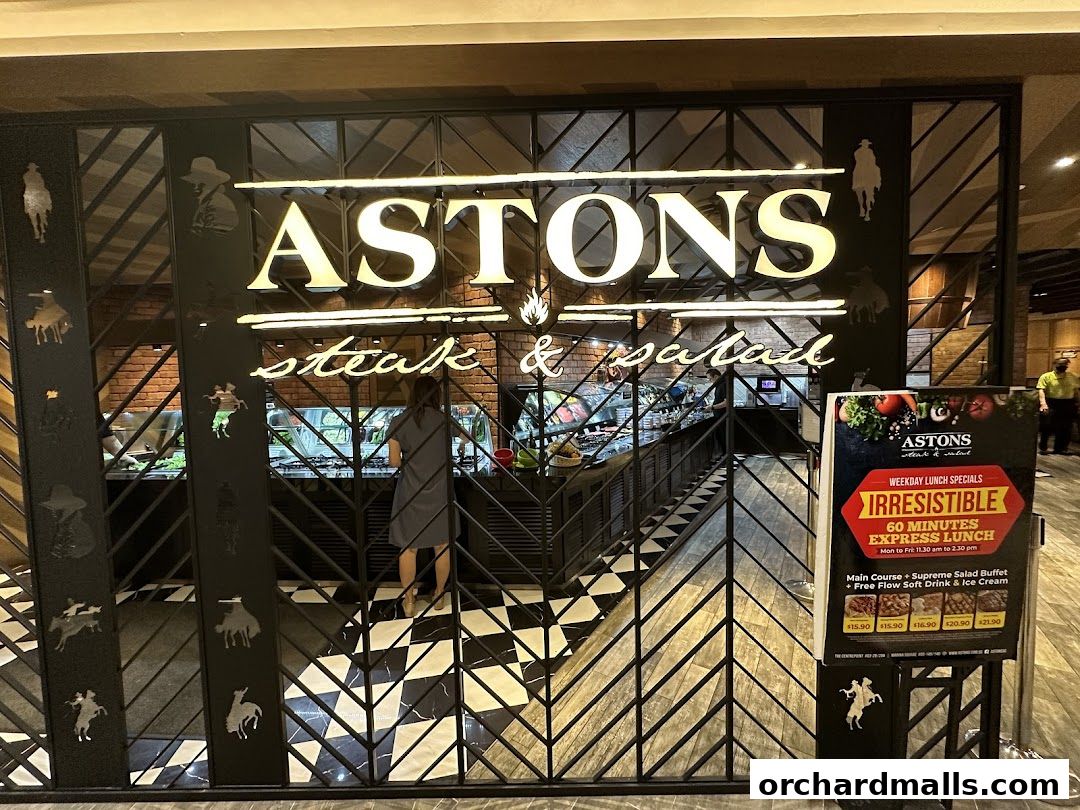 ASTONS Steak  Salad  The CentrePoint