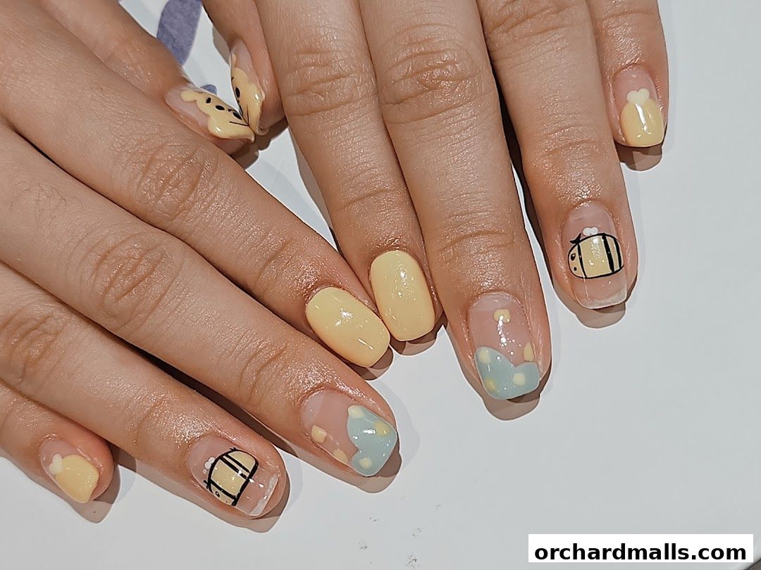 Autumn Nail.Lashes.Eyebrow