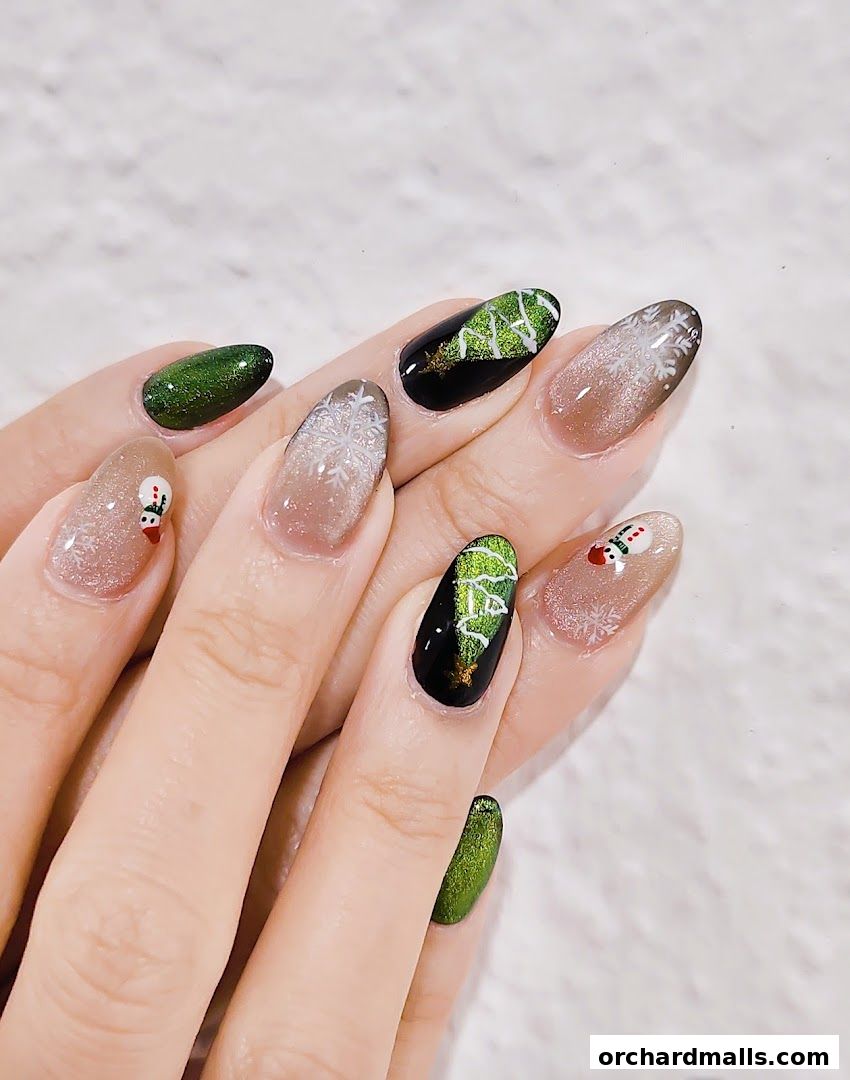 Autumn Nail.Lashes.Eyebrow