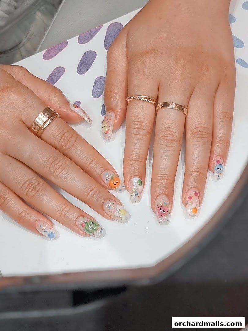 Autumn Nail.Lashes.Eyebrow