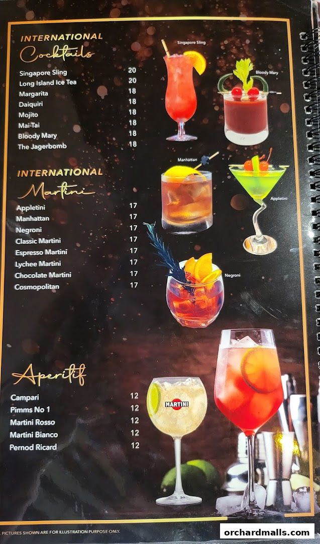 Menu page for 𝗔𝗪𝗔𝗗𝗛  Royal Indian Dining  Lounge