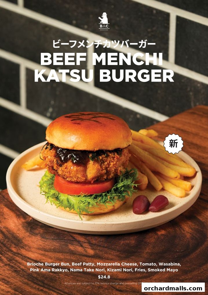 Menu page for Baristart Coffee Singapore Wisma Atria