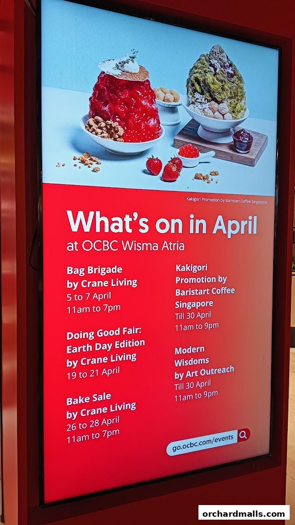 Baristart Coffee Singapore Wisma Atria