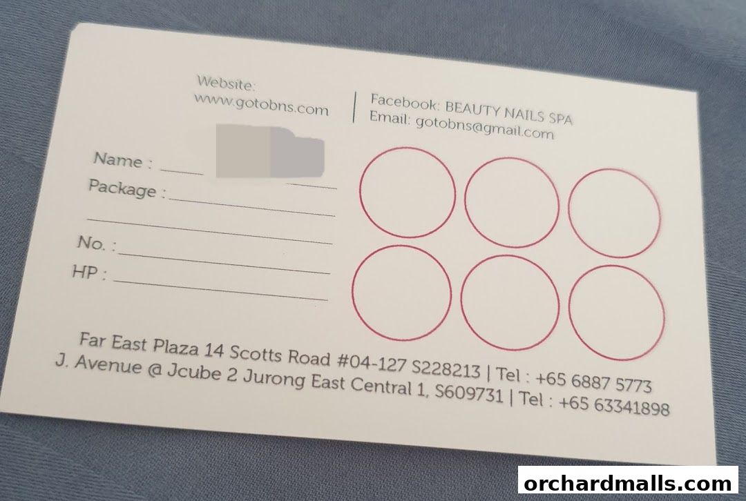 Beauty Nails Spa - Far East Plaza