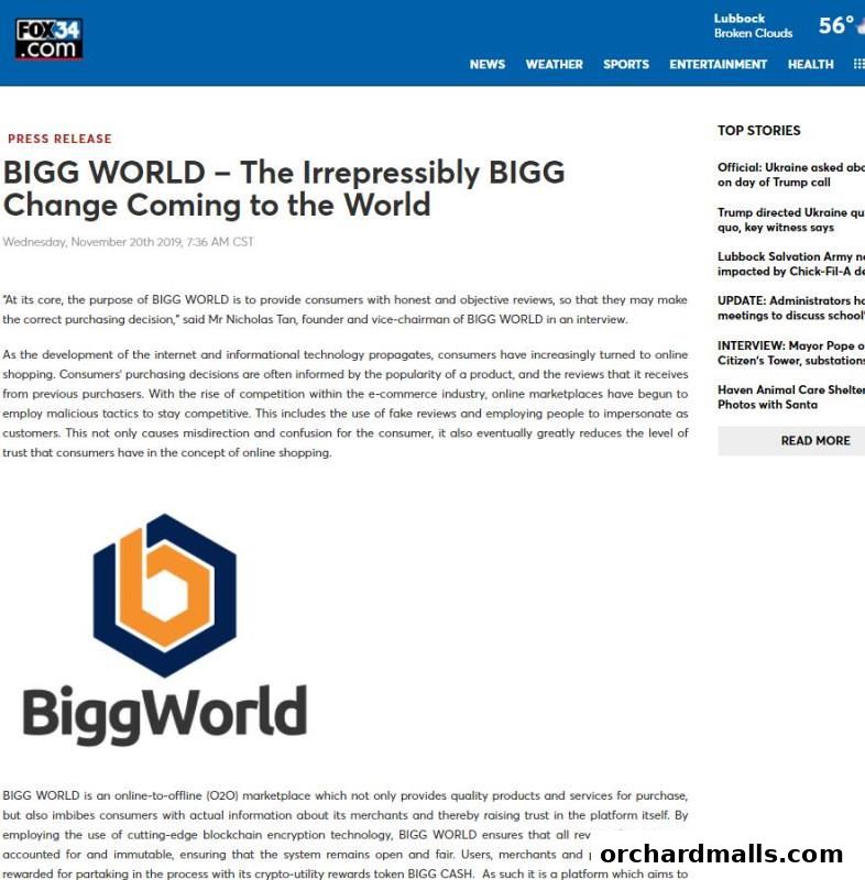 Bigg World Pte. Ltd.