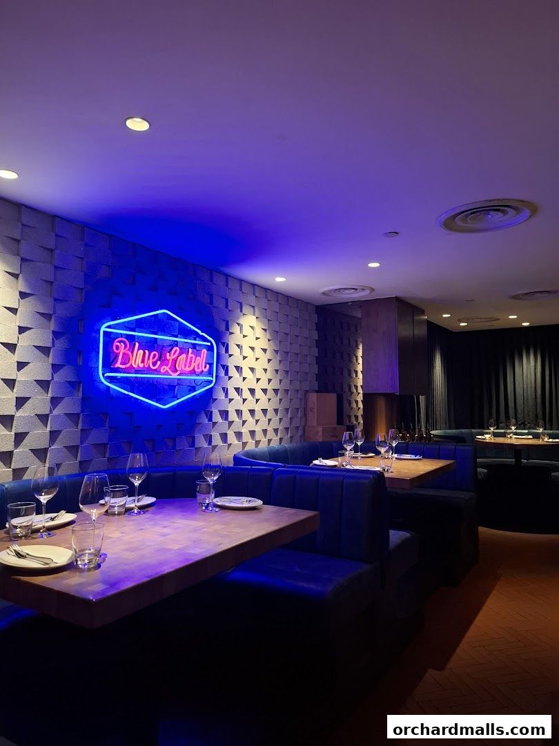 Blue Label Pizza  Wine