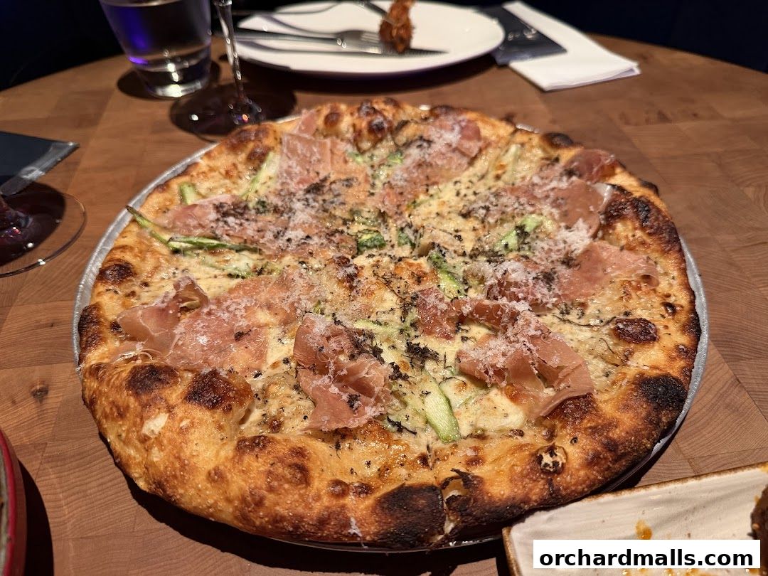 Blue Label Pizza  Wine