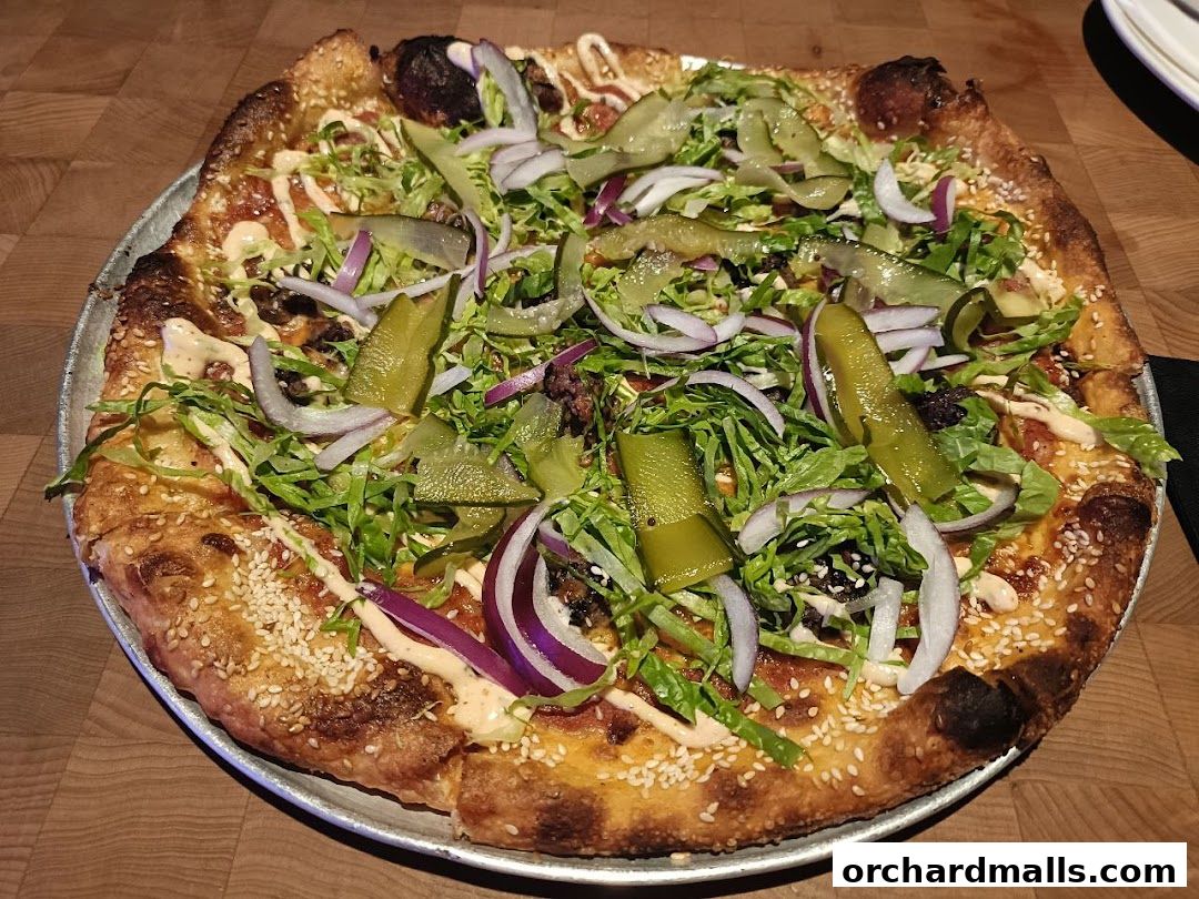 Blue Label Pizza  Wine