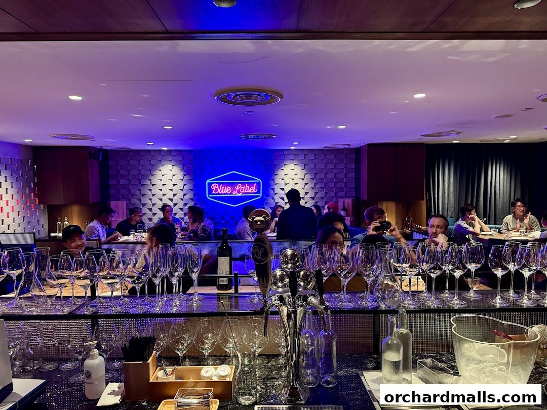 Blue Label Pizza  Wine