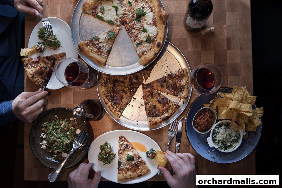 Blue Label Pizza  Wine