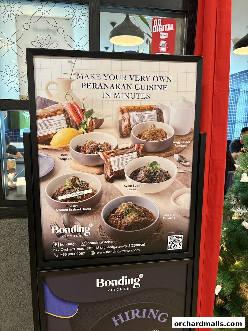 Bonding Kitchen Orchard Singapore