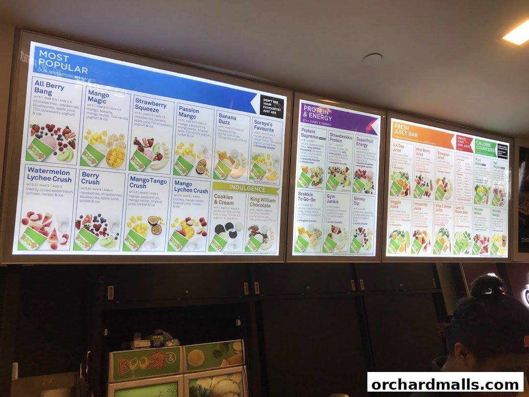 Boost Juice  313 Somerset