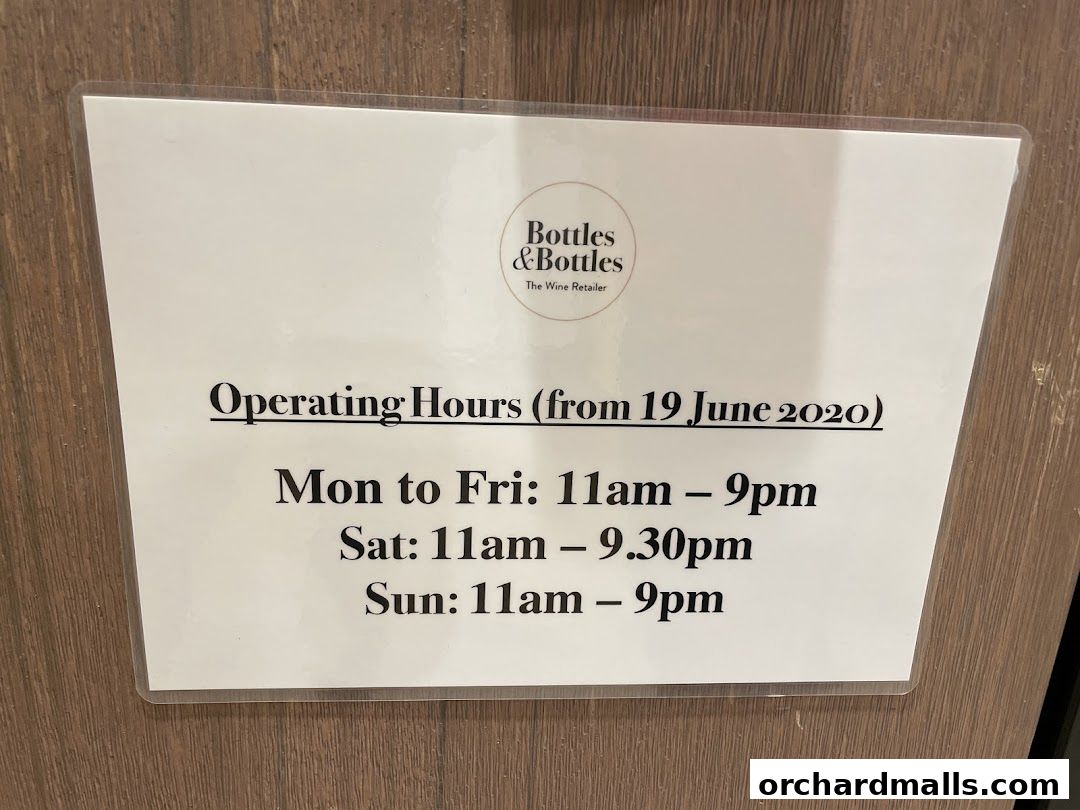 Bottles  Bottles  The Centrepoint