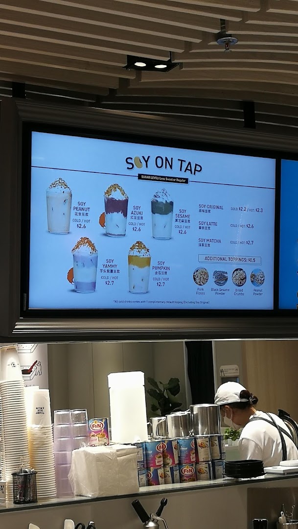 Menu page for BreadTalk