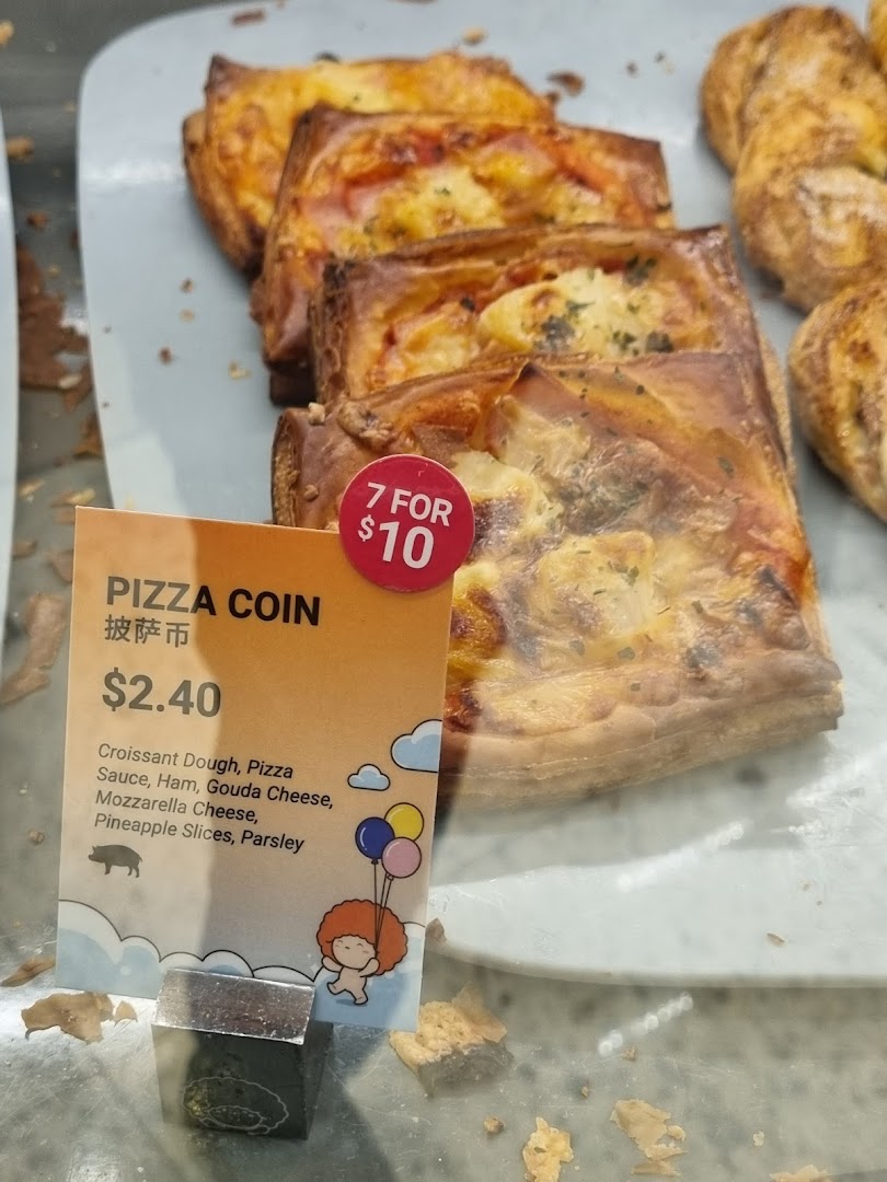 Menu page for BreadTalk