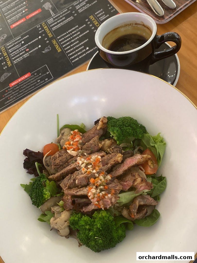 Menu page for Cafe de Muse - The Restaurant