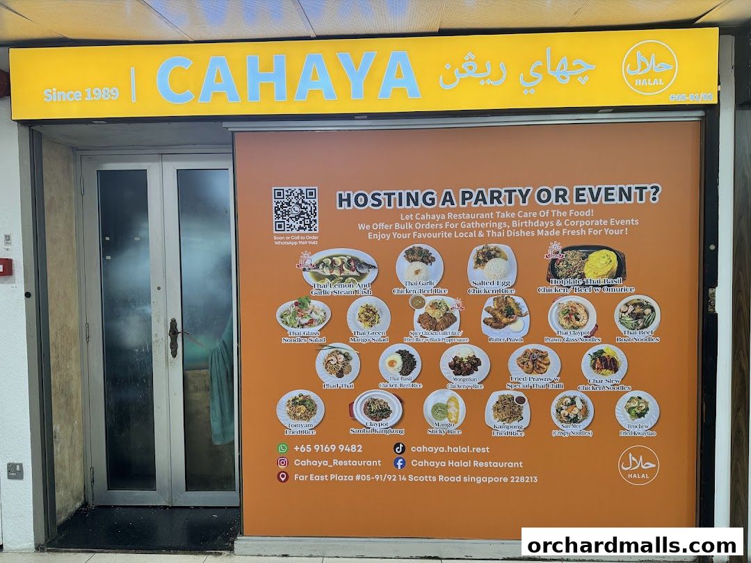Cahaya Restaurant at Orchard Road